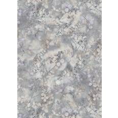 Erismann Textured Flower Blossom Grey Pink Wallpaper 8.5 x 53 x 850 cm