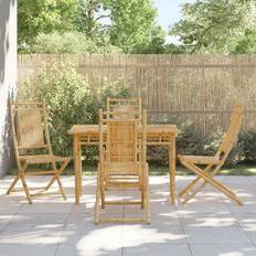 Patio Chairs sale vidaXL Folding Garden Chairs 4 Pcs 46 x 66 x 99 cm