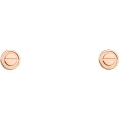 Cartier Jewellery Cartier Womens Rose Love 18ct Rose-gold Stud Earrings