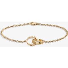 Cartier Jewellery Cartier Womens Yellow Love 18ct Yellow-gold Bracelet 18cm