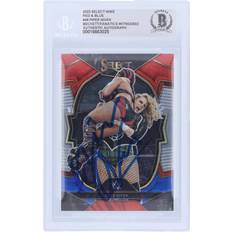 Panini America Piper Niven WWE Autographed 2023 Select Red & Blue #48 Beckett Fanatics Witnessed Authenticated Card