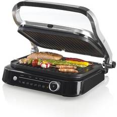 Gorenje kontaktgrill 2100w tischgrill panini grill sandwichtoaster elektrogrill Silber/Schwarz 5,2 kg