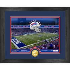 Basketbal Sportfanproducten Highland Mint Buffalo Bills NFL Stadion Golden Coin Bild 40x33cm