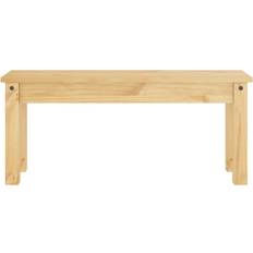 Pine Dining Tables vidaXL Panama Natural Dining Table 105x30cm