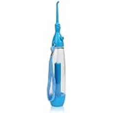 SV Life Bärbar Manuell Vattenflosser Trådlöst, inget Batteri Oral Irrigator Resestorlek, Justerbart Tryck Munsköljare för Tandrengöring, Ortodonti, Tandkött, Tonsiloliter