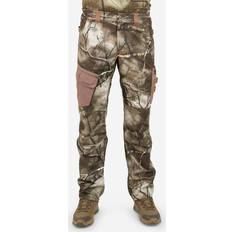 SOLOGNAC Breathable Hunting Trousers Treemetic 500 Camouflage Camouflage/ebony Brown