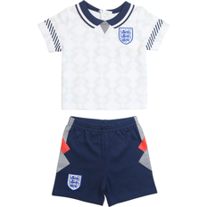 Soccer Uniform Sets England 1990 Home Kit T & Short Set Infant