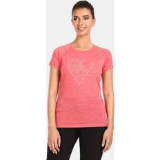 Lana merino Magliette Kilpi T-Shirt Zarja Merino Blend - Rosa