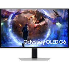 2560 x 1440 Samsung Odyssey G60sd Pantalla Para PC 68,6 cm 2560 x 1440 Pixeles Quad Hd Oled Plata