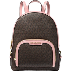 Brown Backpacks Michael Kors Jaycee Medium Logo Backpack - Powder Blush