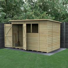 Forest Garden Beckwood Pent Shed 10x6 (Building Area )