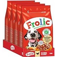 Frolic Hundfoder Husdjur Frolic Hunde Trockenfutter frischem Geflügel 4x1,5kg