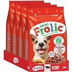 Frolic Hundfoder Husdjur Frolic Mini Hundar Torrfoder för Små Hundar med Färskt Nötkött 4 x 1,5 kg