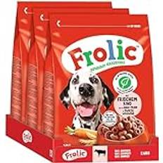 Frolic Hunde Trockenfutter frischem Rind 3x2,6kg