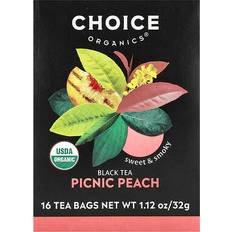 Choice Organics Black Tea Picnic Peach 16 Bags