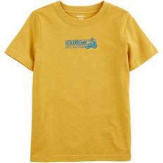 Yellow T-shirts Children's Clothing Carter's Kid Boys Motocross Jersey Tee Yellow