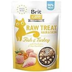 Brit Care Raw Treat Hair & Skin Kalkon & Lax