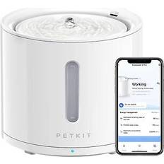 PetKit Automatisk Smart Dricksfontän Vattenpump, 2L Synlig Ultratyst Tyst