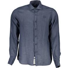 La Martina Blue Linen Shirt