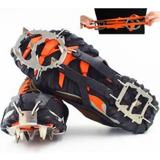 Crampons Wejoy Teeth Climbing Crampons Outdoor Winter Walk Ice Fishing Snow Shoe Spikes Anti-slip Shoe Covers Snowshoes Camping Equipment