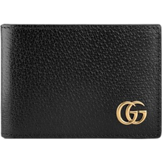 Wallets & Key Holders Gucci GG Marmont Leather Bi-fold Wallet - Black