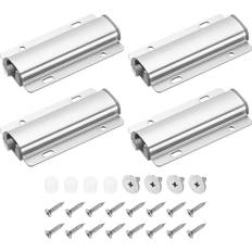 Unique Bargains Push to Open Door Latch, Aluminum Alloy Magnetic Push Latches 4 Packs