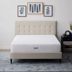 Lucid Comfort Collection 10 Inch King Polyether Mattress