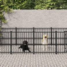 Pets Berkfield Home Dog Kennel Steel 15.02