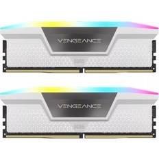 XMP RAM minne Corsair Vengeance RGB DDR5 6400MHz 2x16GB (CMH32GX5M2B6400C36W)