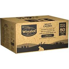 Pets Purina Winalot Dog Food Pouches Mixed Jelly, 80