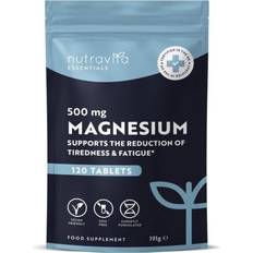 Vitamins & Supplements Nutravita Magnesium supplements 500mg 120 pcs