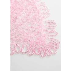 Femme - Floral Écharpes Mango Beaded sarong-style scarf pink Woman One Pink U