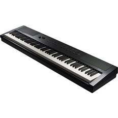 KA E1 Black Stagepiano mit OnBoard Lautsprecher 88 Tasten Keyboard, Schwarz