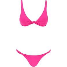 Elastan/Lycra/Spandex Bikini-Sets The Attico Lycra Bikini Set - Fuchsia