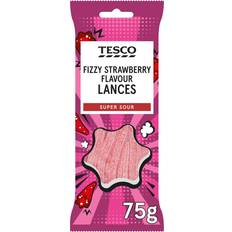 Tesco Fizzy Strawberry Flavour Lances 75G 75g 1pack