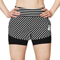 Saysky PACE IN 3" LÖPARSHORTS STRIPE Dam
