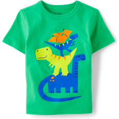 Babies T-shirts Children's Clothing The Children's Place Baby Dino Graphic Tee - Lemon Grass CL (3047802-33BI)