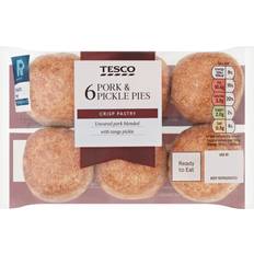 Tesco 6 Mini Pork & Pickle Pork Pies 300G 300g 6pcs