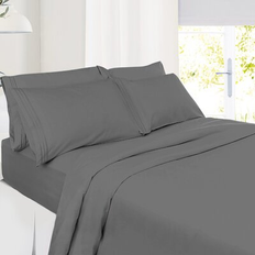 Nestl Microfiber Bed Sheet Gray