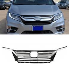 Cars Bumpers Power Stop KUAFU Front Grille Grill & Headlight Eyelid Moldings 2018-2020 Odyssey