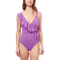 Gottex Profile By Gottex Tutti Frutti Surplice With Ruffle One-Piece