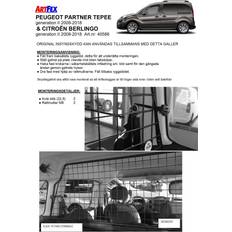 Artfex Hundgaller/lastgaller Peugeot Tepee 2008-2018