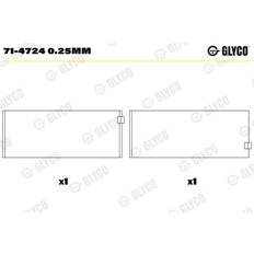 Vevstakslager 71-4724 0.25MM