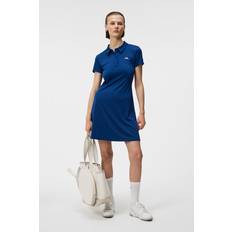 J.Lindeberg Kleider J.Lindeberg Tinsley Dress Halbarm Kleid blau