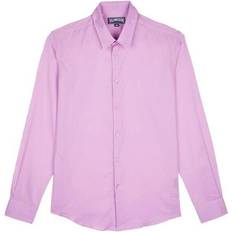 Pink - Unisex Shirts Vilebrequin light cotton shirt unisex caracal light pink rrp £165