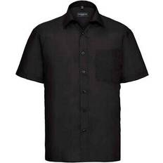 Russell Athletic Russell collection mens poplin easy-care short-sleeved formal shirt pc5743