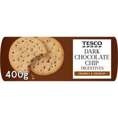 Tesco Chocolate Chip Digestive Biscuits 400G 400g 1pack