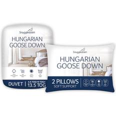 Cotton Quilts Snuggledown Hungarian Goose Down 13.5 Tog Duvet (260x220cm)