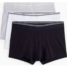 H&M Men Underwear H&M 3-pack Xtra Life Short Boxer Briefs Blue