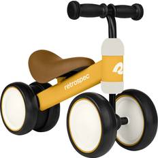 Retrospec Cricket Baby Walker Balance Bike with 4 Wheels for Ages 12-24 Months Toddler Bicycle Toy for 1 Year Old